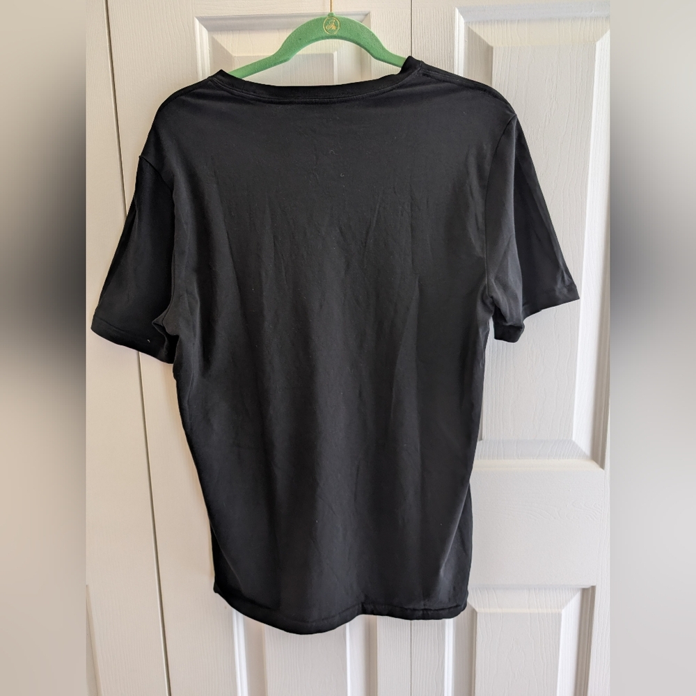 Express Slim‎ Stretch Moisture Wicking Men's Black Short Sleeve Black L - Picture 4 of 4